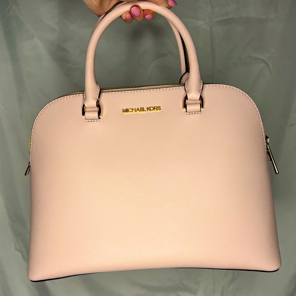 Baby Pink Michael Kors Tote Bag - Saffiano Leather